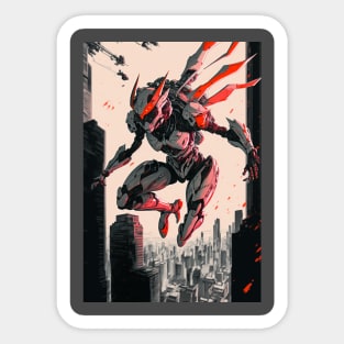 Ninja Warrior Sticker